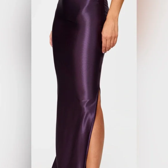 Plum Maxi Skirt - Picture 4 of 5